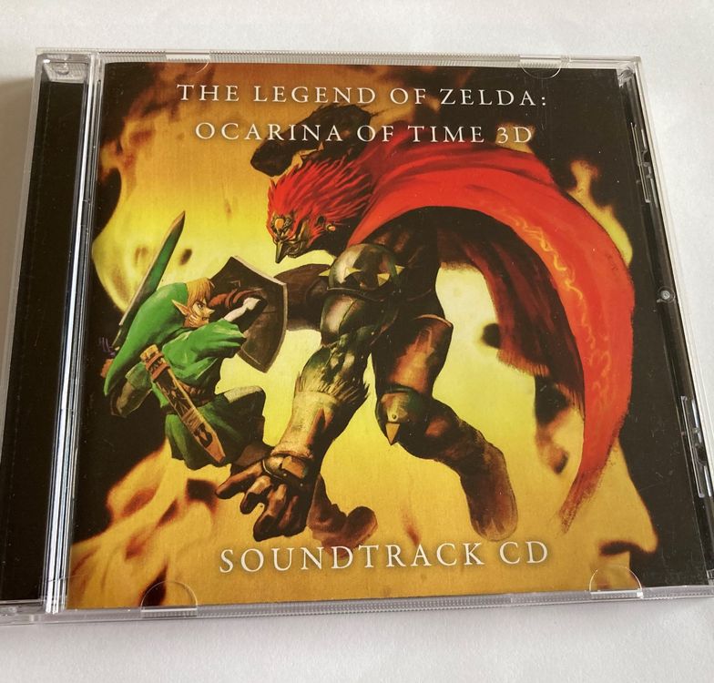 the legend of zelda ocarina of time 3d soundtrack cd