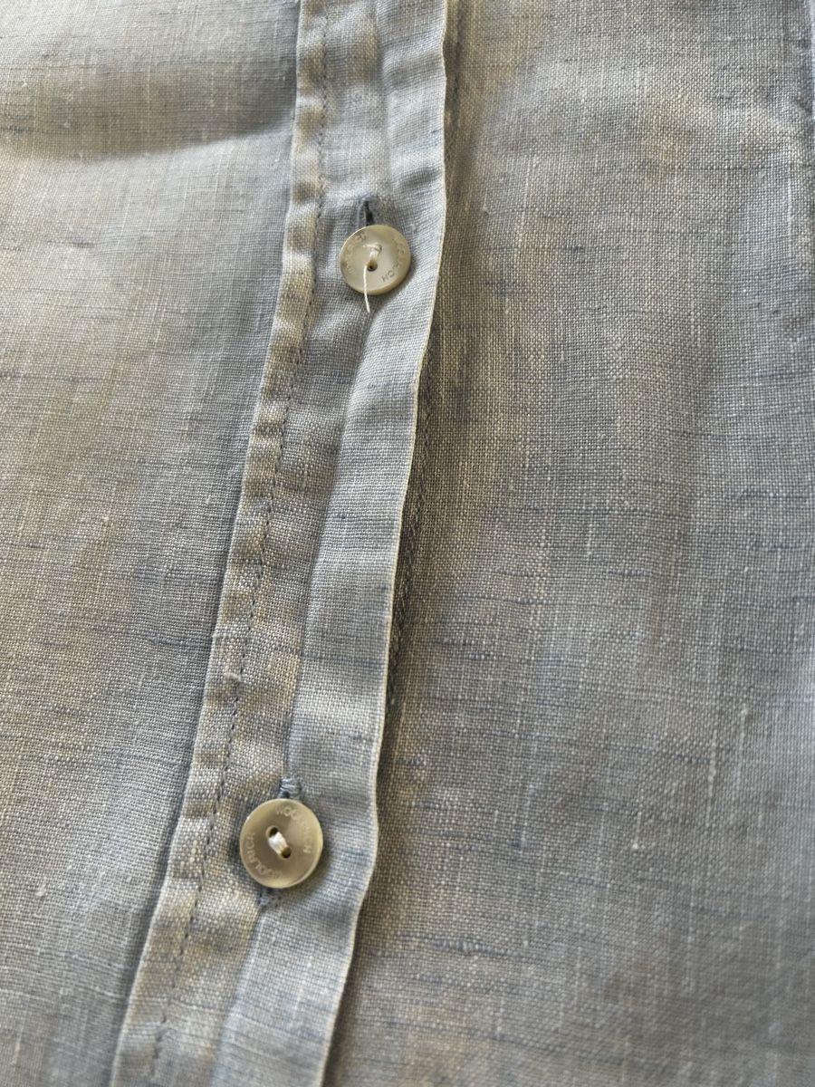 Woolrich Chemisiers: WOOLRICH Leinenbluse / Strandkleid Hellblau – Gr. S – D'occasion à Balsthal par LaLiLu77 7