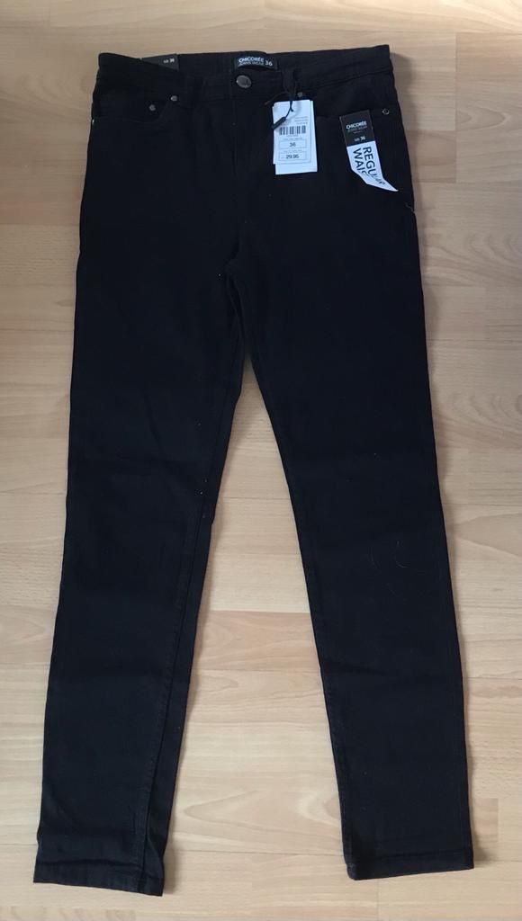 Jeans: Jeans schwarz, neu!! – Nuovo e nell'imballaggio originale da Biel/Bienne venduto da SandraDG