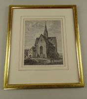 KAPPEL, KLOSTERKIRCHE, KUPFERSTICH 1830