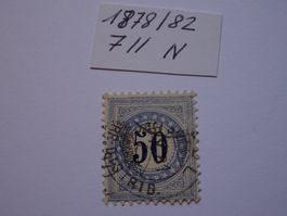 Porto 1878/82 Rahmen (N) Typ ll Vollstempel