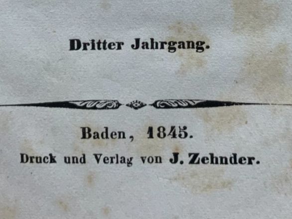 Documenti: "Schweizerischer Militär - Almanach - 1845" – Usato da Sorengo venduto da 74in 8