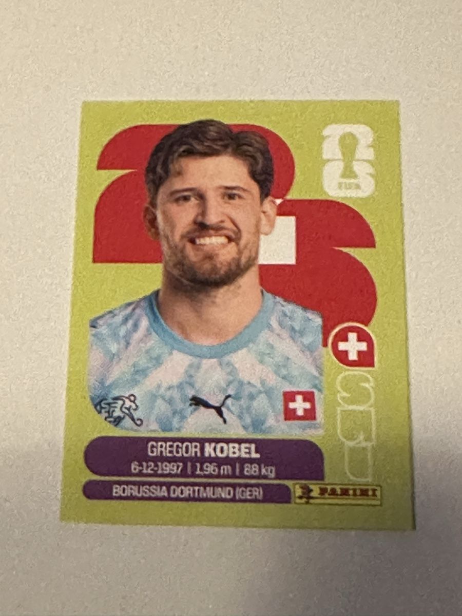 Panini Carte collezionabili: Panini Sticker WM 2026 SUI 2 Gregor Kobel  – Nuovo (secondo la descrizione) da Herisau venduto da Ballenberger