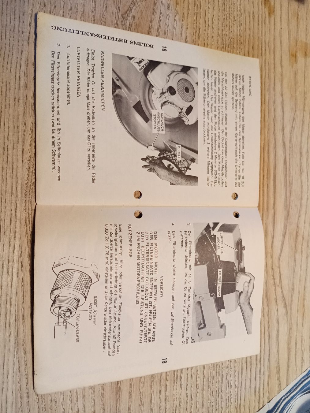 Libri: Oldtimer Betriebsanleitung Bolens Kreiselmäher – Usato da Trub venduto da Eneah 1
