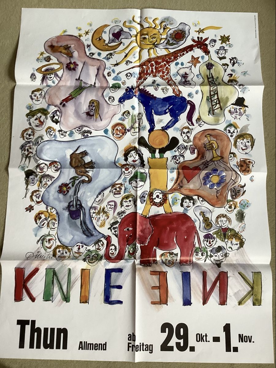 Foto & Immagini: Circus Knie Plakat 1993 – Usato da Reichenbach i. K. venduto da astra2010
