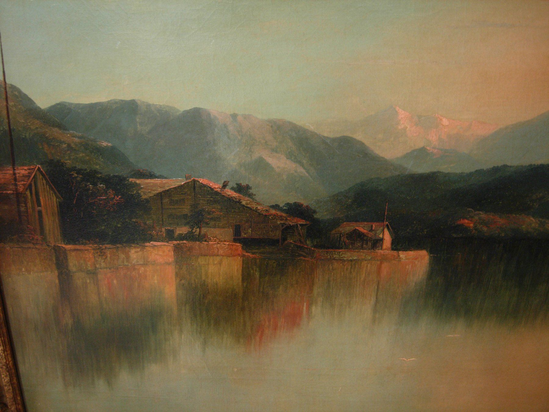 Dipinti: Oberitalienische Seelandschaft 1883 – Usato da Luzern venduto da Lucernauno 2