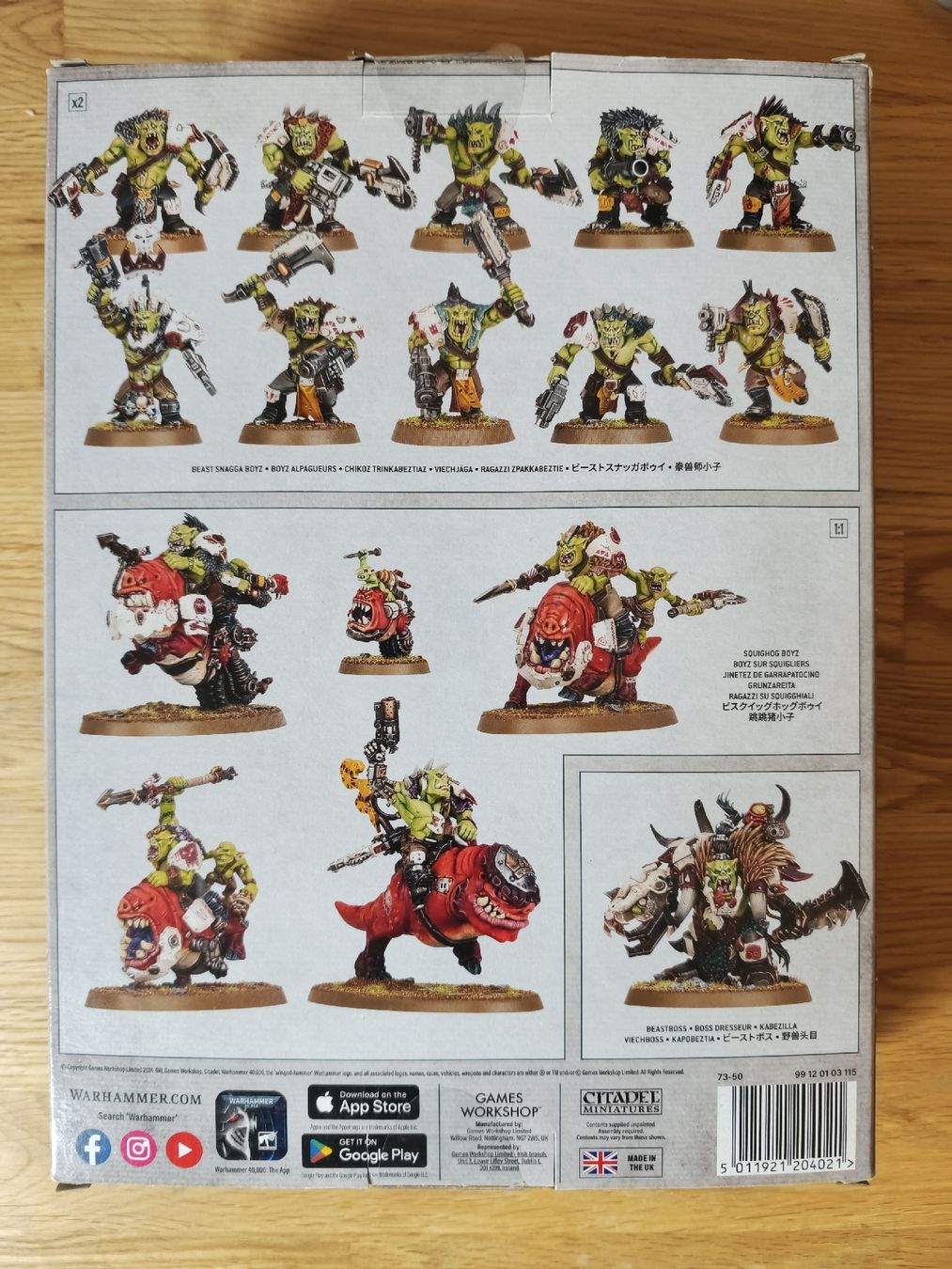 Kit di modellismo & Modellini statici: Combat Patrol Warhammer Ork Neu  – Nuovo (secondo la descrizione) da Rudolfingen venduto da CardsAndMore 2