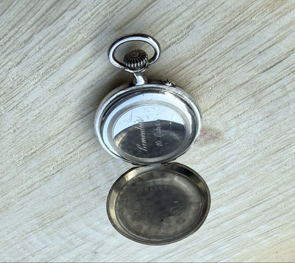 Uhren: Damen-Taschenuhr aus Silber – Gebraucht aus Lupsingen von slb_2wtb 5