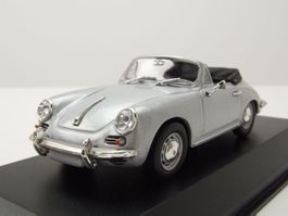 Porsche 356 C Cabriolet 1963-1965 silber met.     1:43