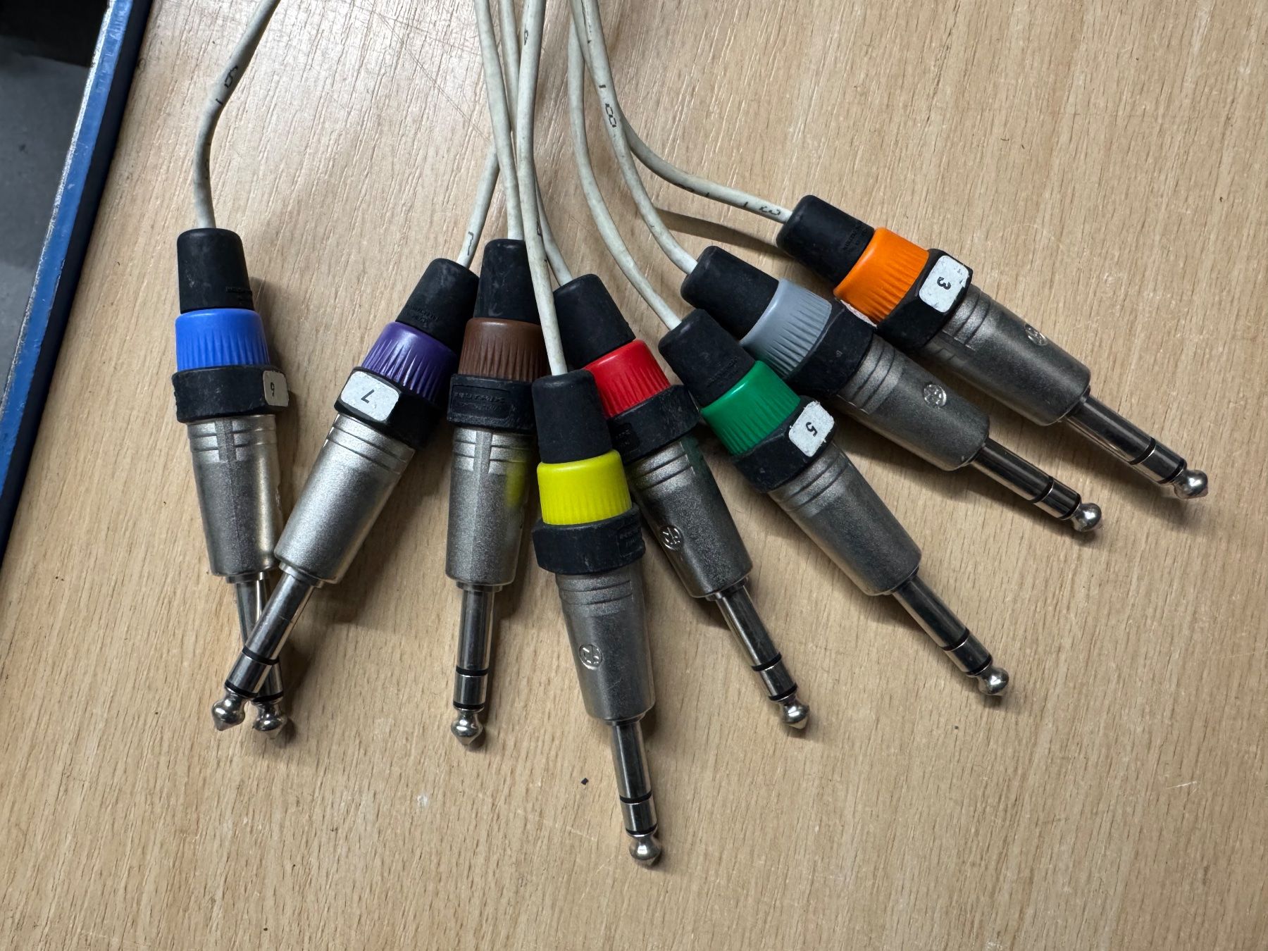 Cavi: 10m Multicore XLR-Jack Audio Kabel – Usato da Oberdorf NW venduto da AndotechnicsGmbH 2