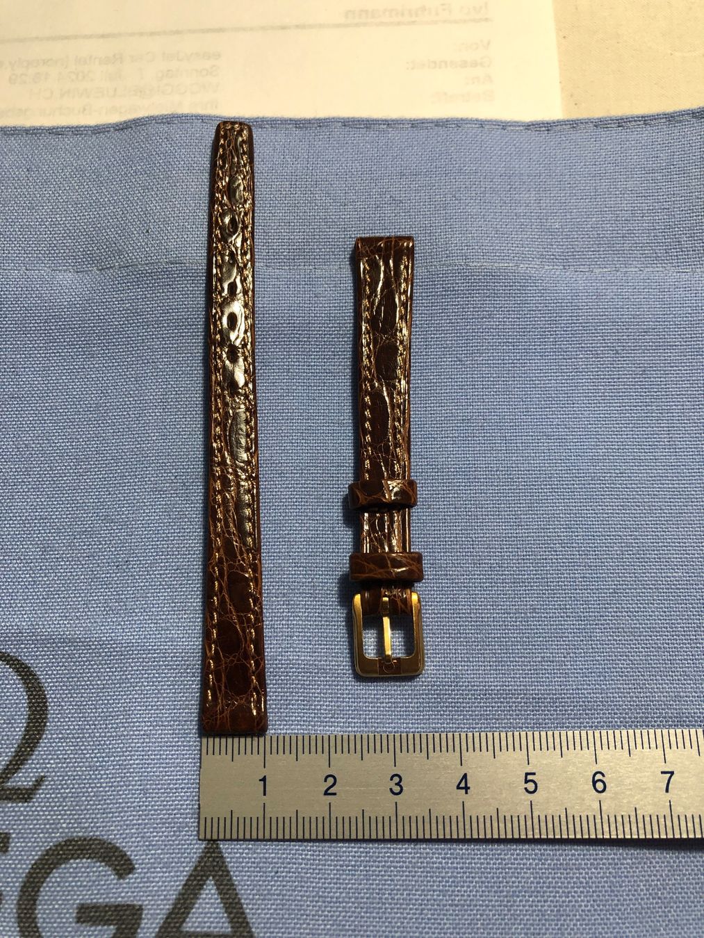 Omega Montres: Omega Uhrenarmband original 10mm – Neuf (Voir description) à Biel/Bienne par winnertaco 3