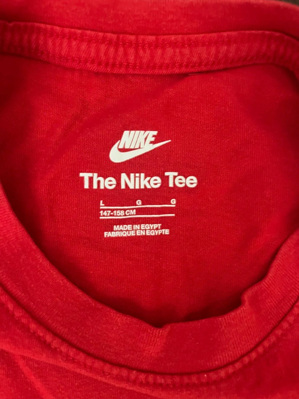 Nike Camicie, T-shirt & Polo: Nike T-Shirt Grösse 147 - 152, rot – Usato da Hochdorf venduto da seetaler12 2