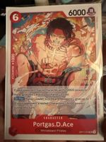 One Piece Karte Portgas D. Ace 4th Anniversary OP17-013