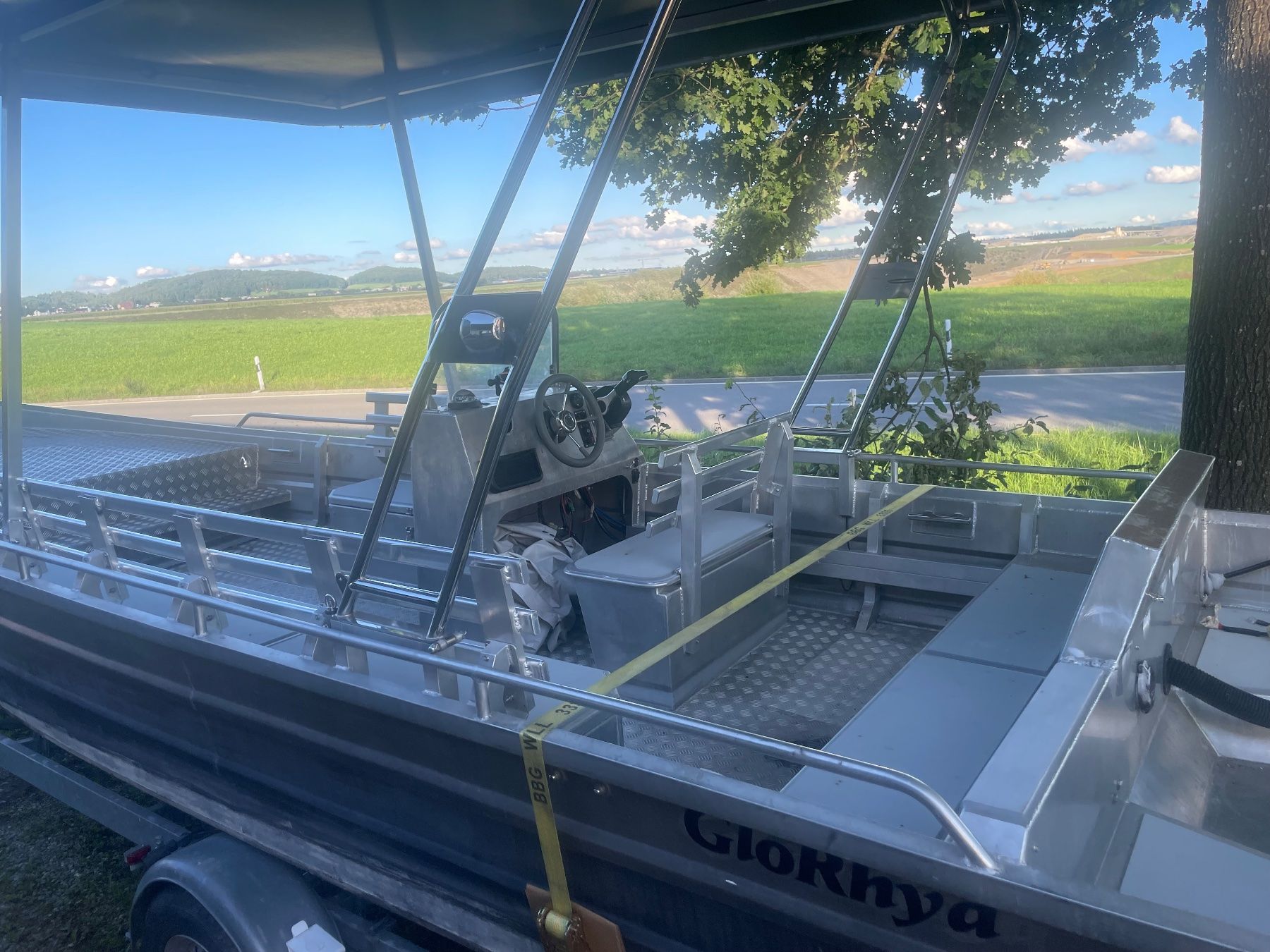 Gropp Barche: Aluminium Weidling  Gropp Motorboot verfügbar – Usato da Bachenbülach venduto da Simivk 1