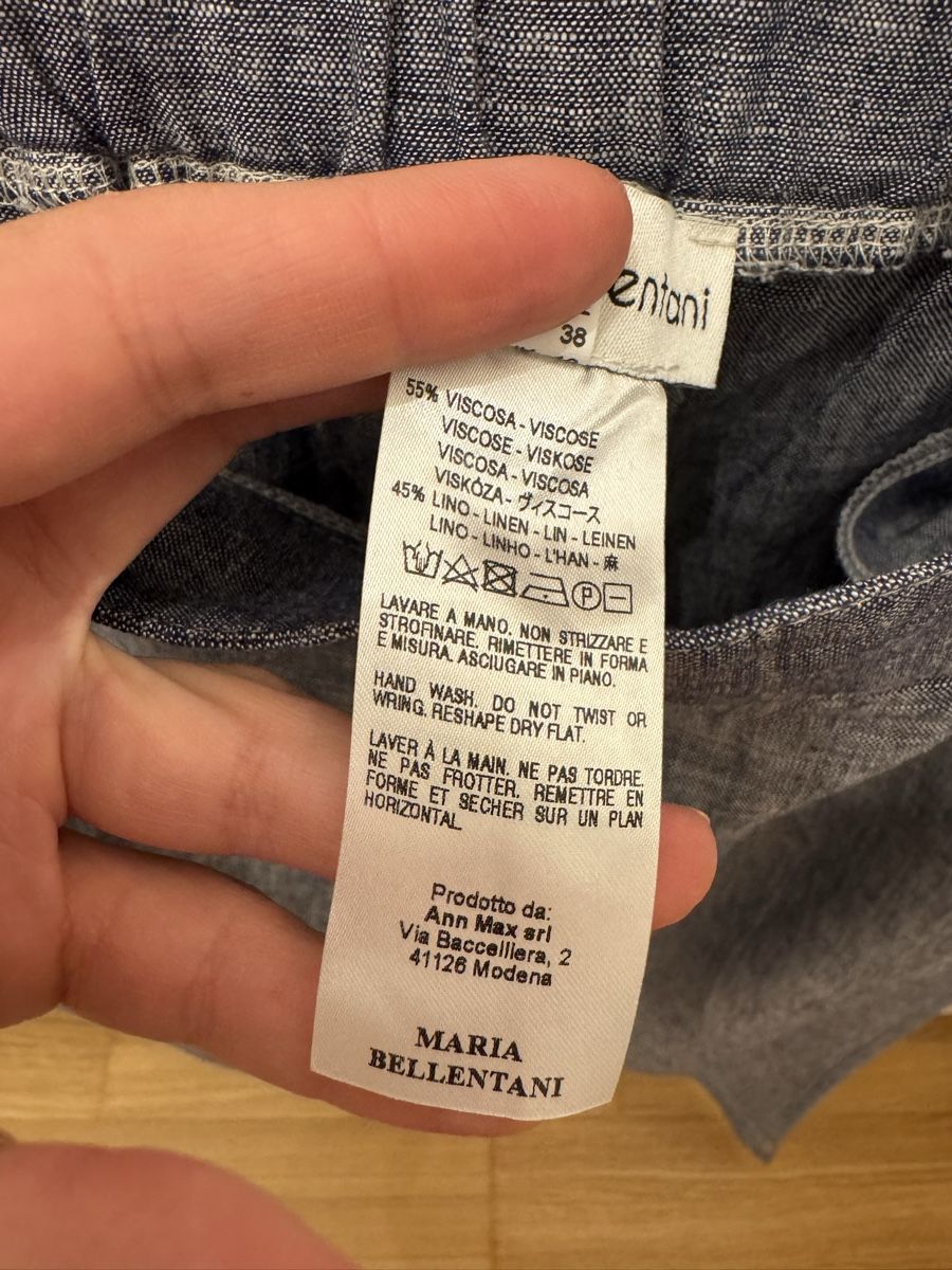 Pantaloni: Maria Bellentani leichte Hose Gr. S – Usato da Zürich venduto da Flao_78376 6