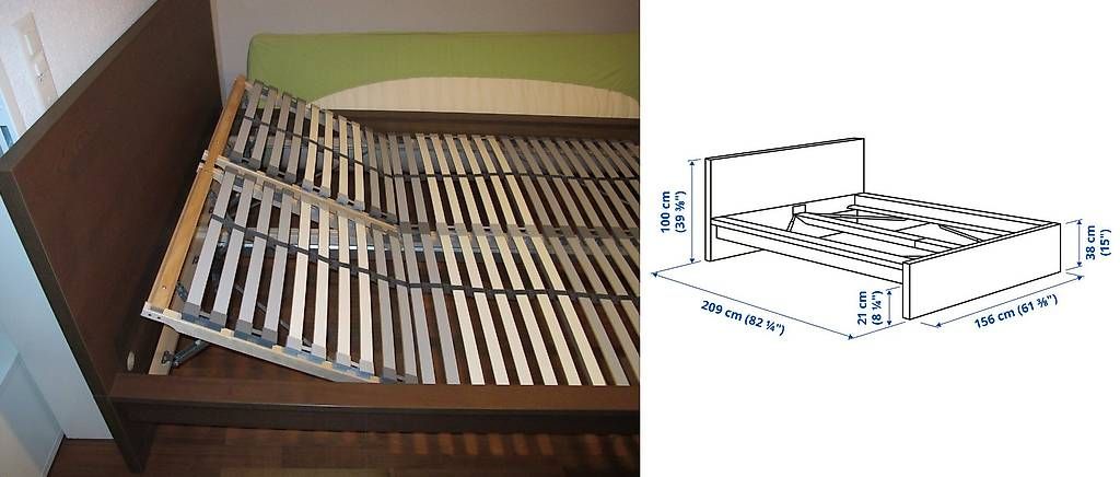 Ikea Betten: Bett IKEA MALM 140x200cm inkl. 2 Bettschubladen – Gebraucht aus Windisch von Gion7 1