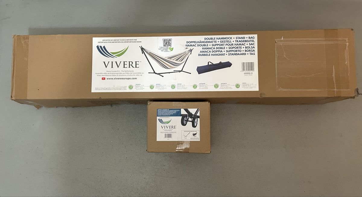 Hamac: Vivere Doppelhängematte mit Gestell – Neuf avec emballage d'origine à Männedorf par masterbuyer 1