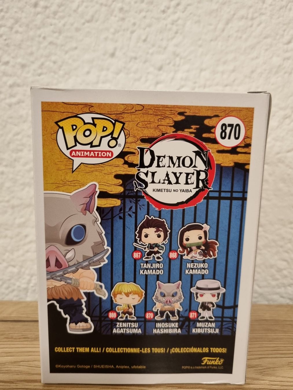 Funko Figuren: Funko Pop Demon Slayer #870 - Inosuke Hashibira – Neu und originalverpackt aus Oberdorf NW von CollectingWorld 3