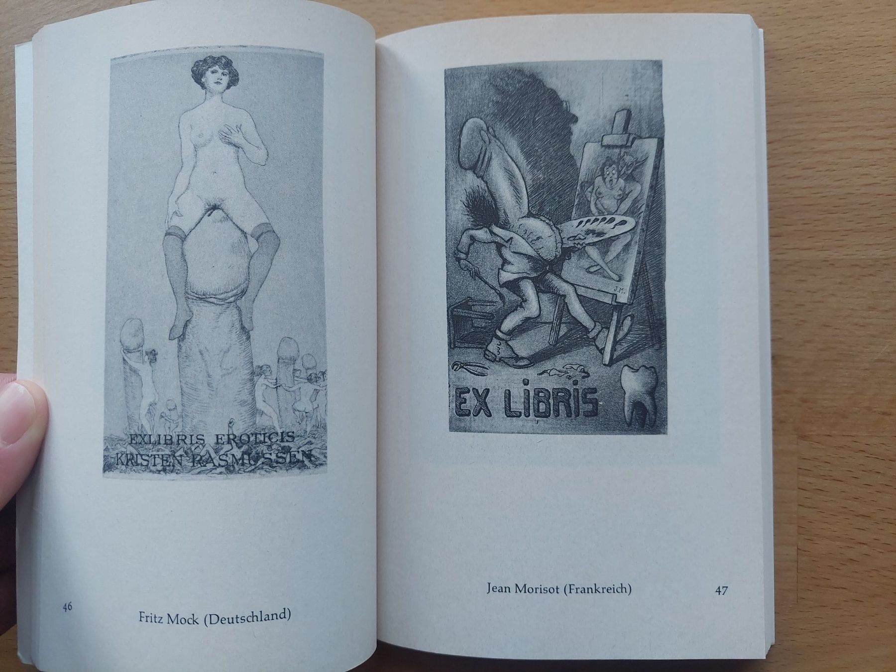 Libri: Erotische Exlibris - Eberhard und Phyllis Kronhausen – Usato da Obfelden venduto da Exlibris-Art 2