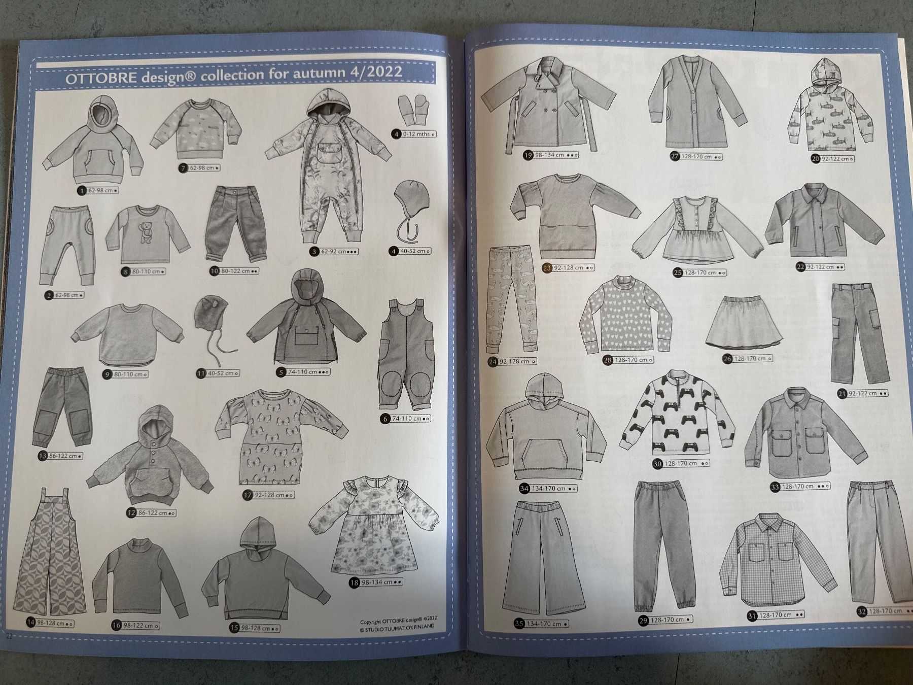 Zeitschriften & Magazine: Nähzeitschrift Ottobre 4/22 – Gebraucht aus Grüningen von lovinho 1