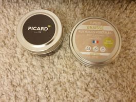 Soin cuir lisse, creme Picard + graisse FLIPLESS,neuf,2x50ml