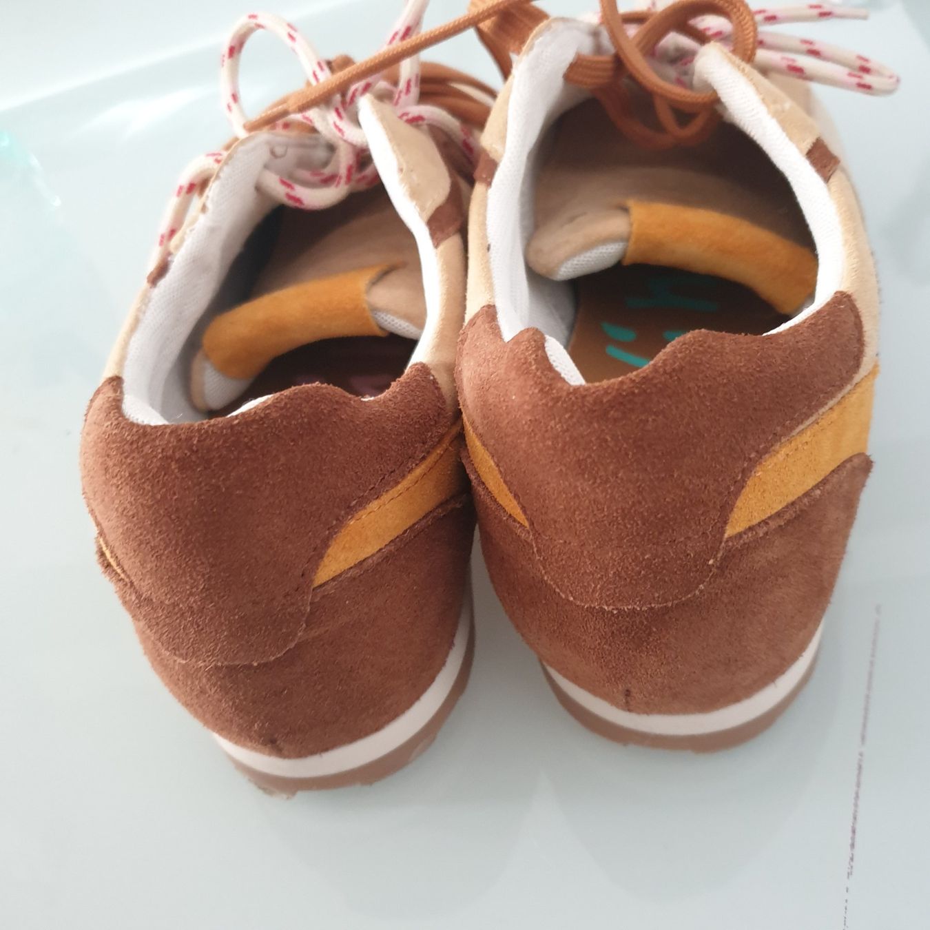 Scarpe da uomo: MELINE Ledersneaker Gr. 41 – Nuovo (secondo la descrizione) da Frenkendorf venduto da Chrigeli01 3