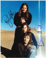 Pink Floyd signed autograph David Gilmour Roger Waters COA
