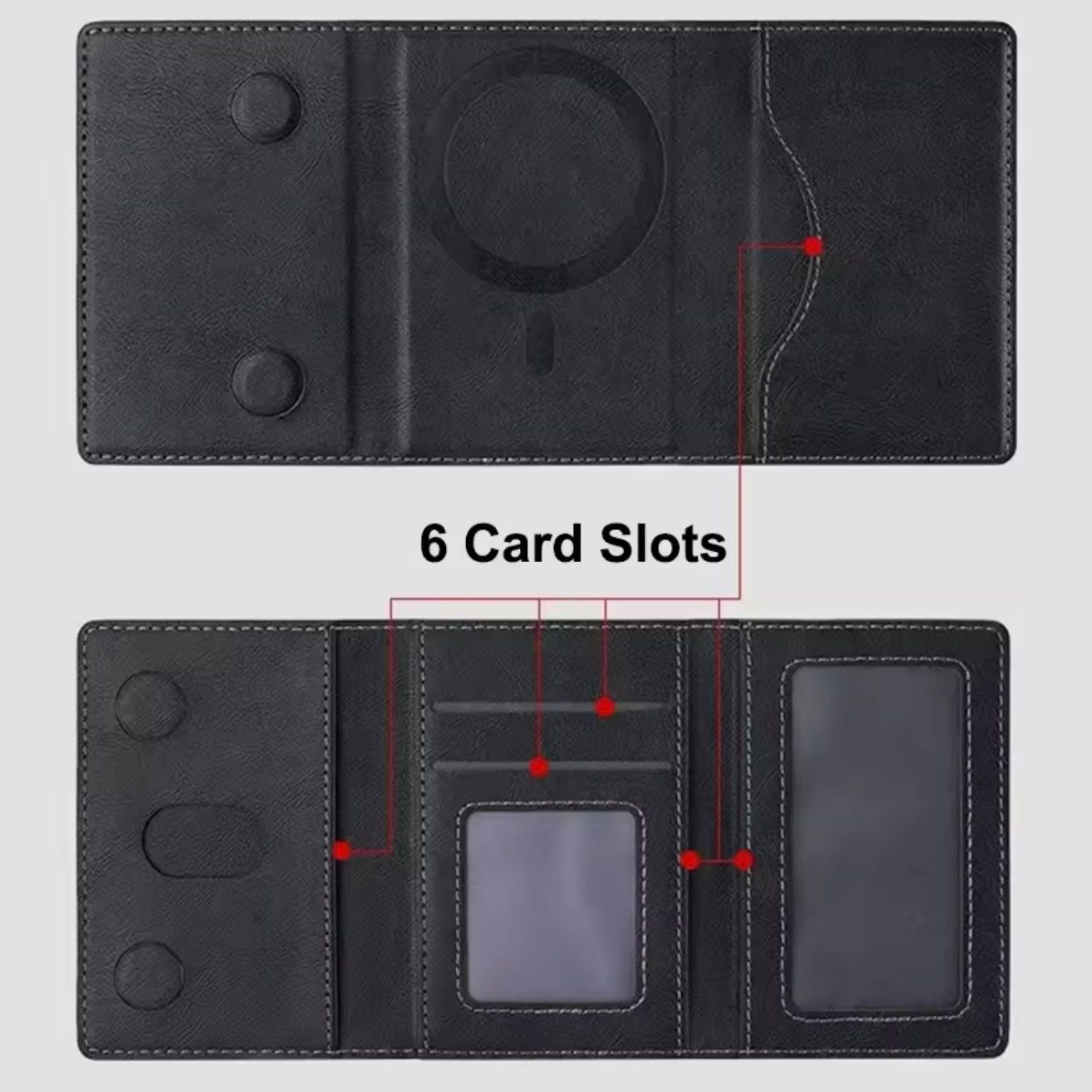 Brieftaschen: Neu Magnetisches Kartenetui Schwarz – Neu und originalverpackt aus Emmenbrücke von engueteDeal 3