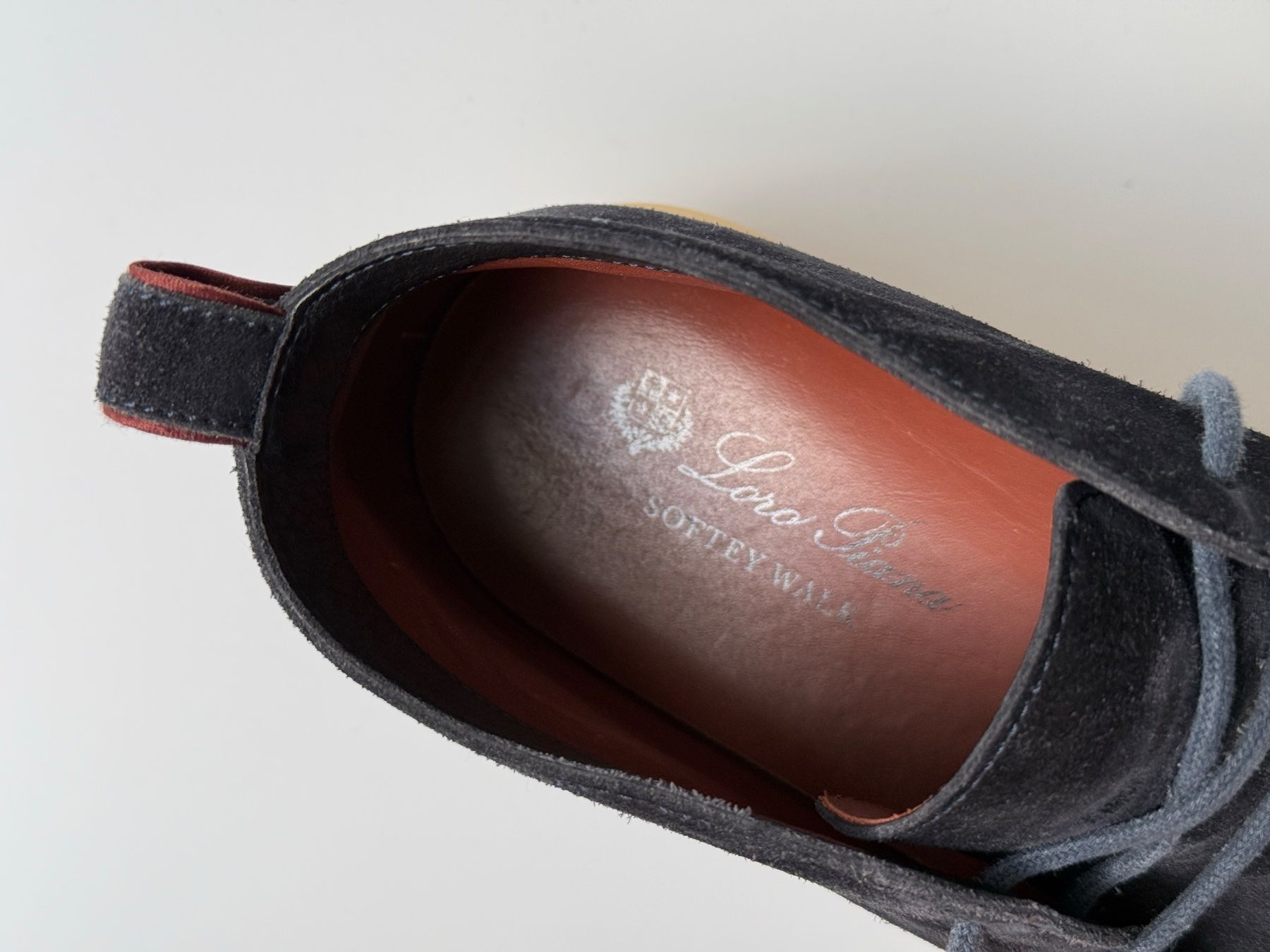 Loro Piana Herrenschuhe: Loro Piana „Softey Walk“ – Gr. 43 – Navy – Gebraucht aus Zürich von Num6 6