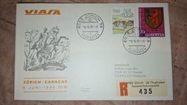 Swissair Zürich - Caracas 06.06.1985