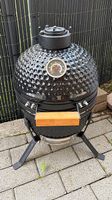 Mini Kamado Keramikgrill Holzkohlegrill mit Thermometer