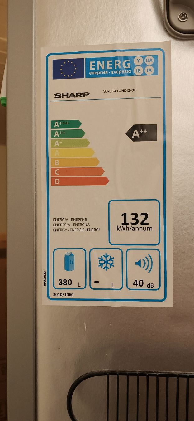 Sharp Frigoriferi: Sharp Kühlschrank 380L – Difettoso da Subingen venduto da Xevous1 1