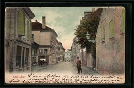 AK Colombier, Strassenpartie im Ort
