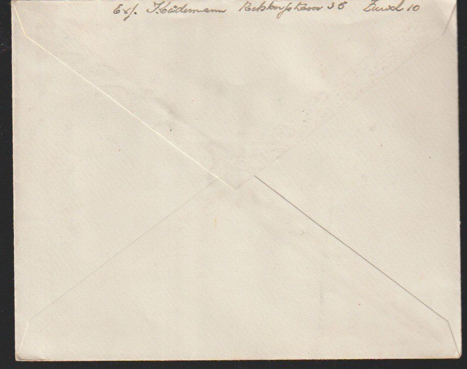 Tous les timbres: Brief 1934 Mit Vignette NABA – D'occasion à Biel/Bienne par Destockweb 1
