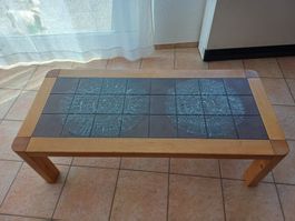 Salontisch mit Keramikplatten