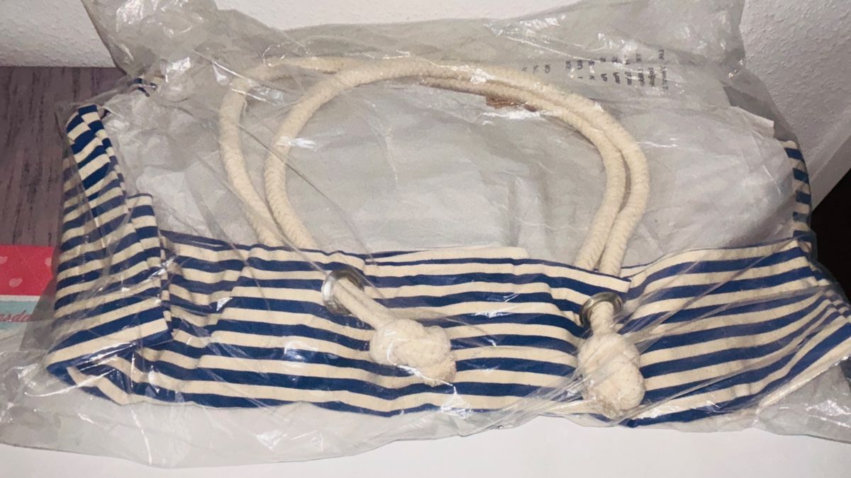 Coop Borse: Sommer Strandtasche, Gestreift, NEU, Nr 11 – Nuovo e nell'imballaggio originale da Wallisellen venduto da ASZT 2