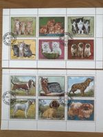 Sharjah 1972 – Katzen & Hunde – 12 Briefmarken