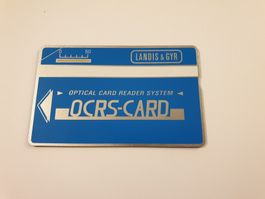 Landis & Gyr OCRS-CARD Mint 109ex ungebr. 542 1