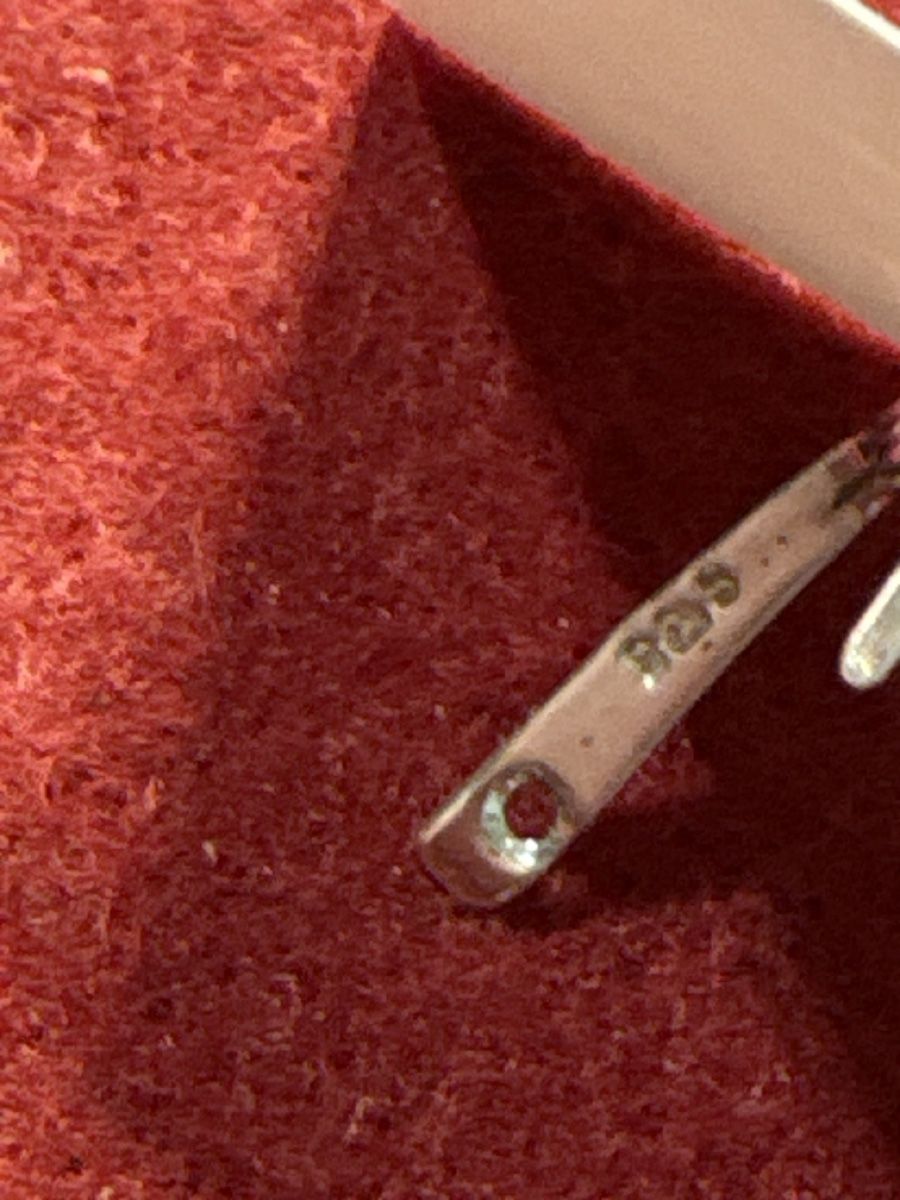 Orecchini pendenti & Orecchini a lobo: Ohrstecker Silber mit Amethysten - gestempelt 1Stück – Nuovo (secondo la descrizione) da Embrach venduto da mays 3