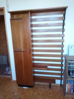 Teak Vintage Wandgarderobe und Schuhschrank