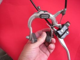 Oldtimer Felgenbremse vorne Weinmann Cymetric  Komplett