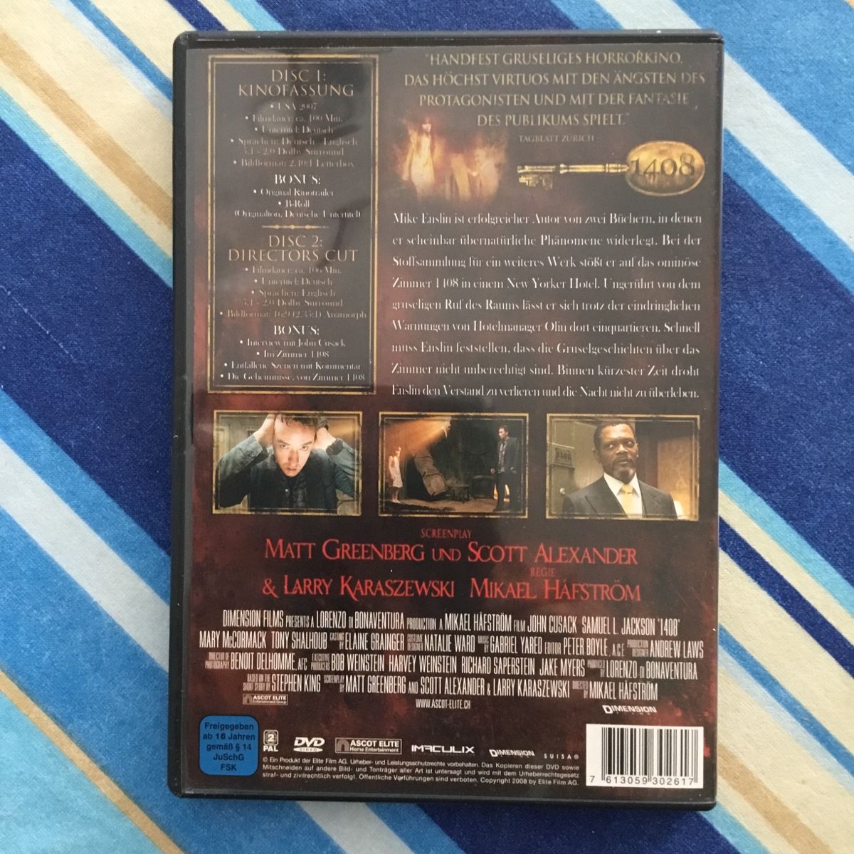 Tutti i DVDs: 1408 - Dvd 2 Disc – Nuovo (secondo la descrizione) da Blauen venduto da berlingo65 1