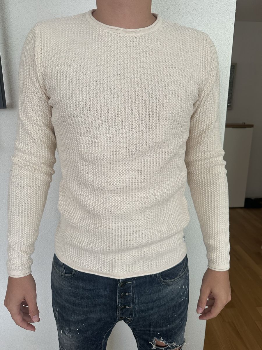 Jack & Jones Pullover & Sweatshirts: Herren Pullover Jack & Jones beige  – Neu (gemäss Beschreibung) aus Glattbrugg von SMusic98