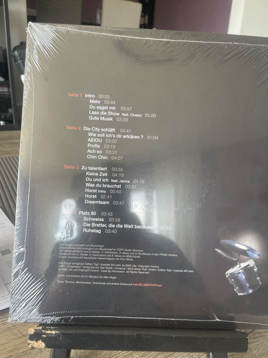 Dischi in vinile: Blumentopf / Musikmaschine  / Sealed  – Nuovo e nell'imballaggio originale da Dagmersellen venduto da stonefinger 1