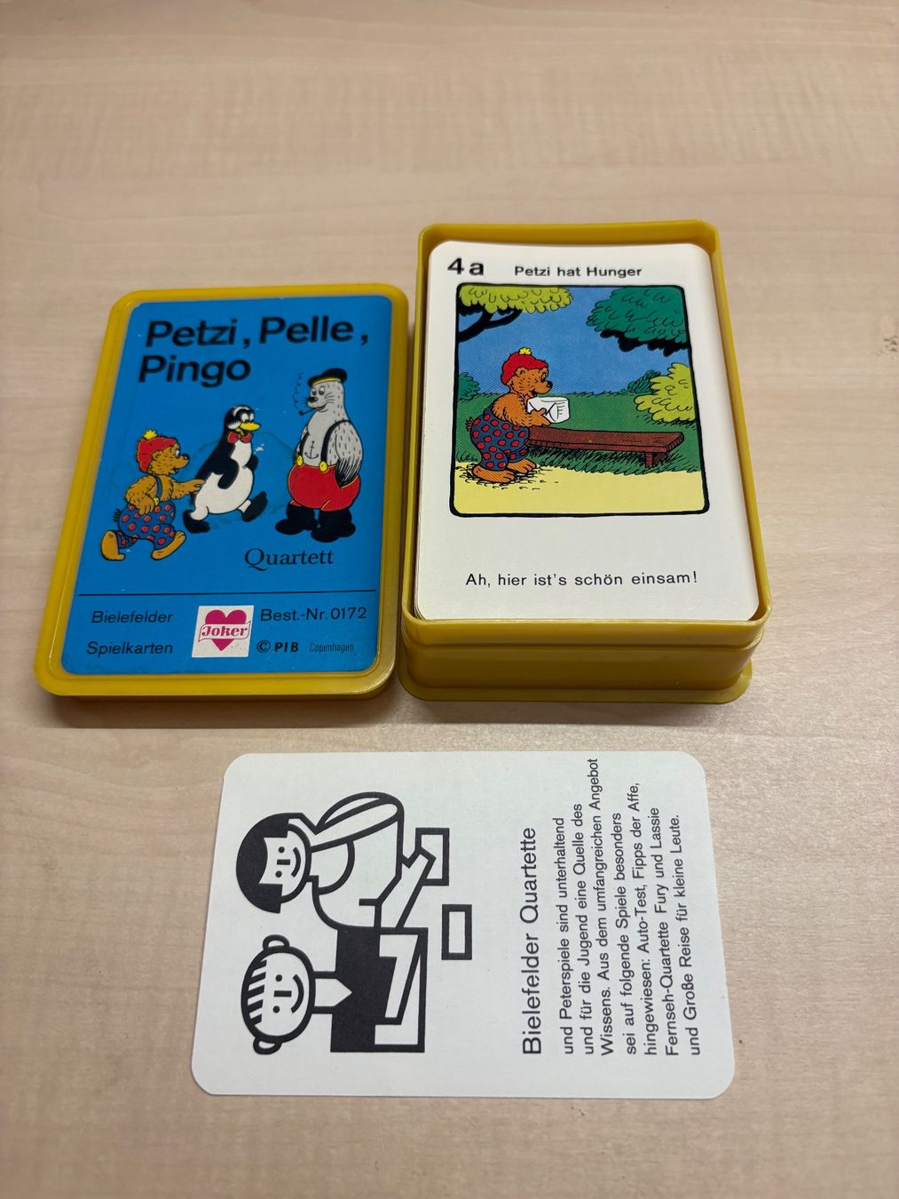 Giochi: Petzi, Pelle, Pingo / Quartett – Usato da Rümligen venduto da Sibill 5