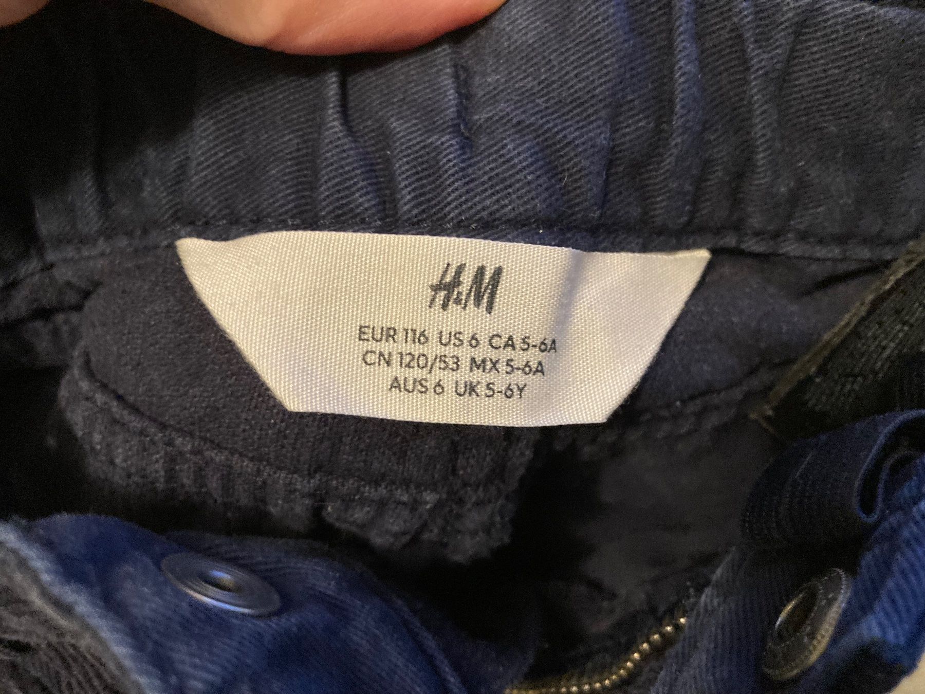 H&M Pantaloni: Manchester Marinenblau – Usato da Bülach venduto da Stellina72