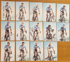 Radsport Team Milram 14 original signierte Autogrammkarten