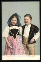 AK Kanton Bern, Bueb und Meidschi, 1906