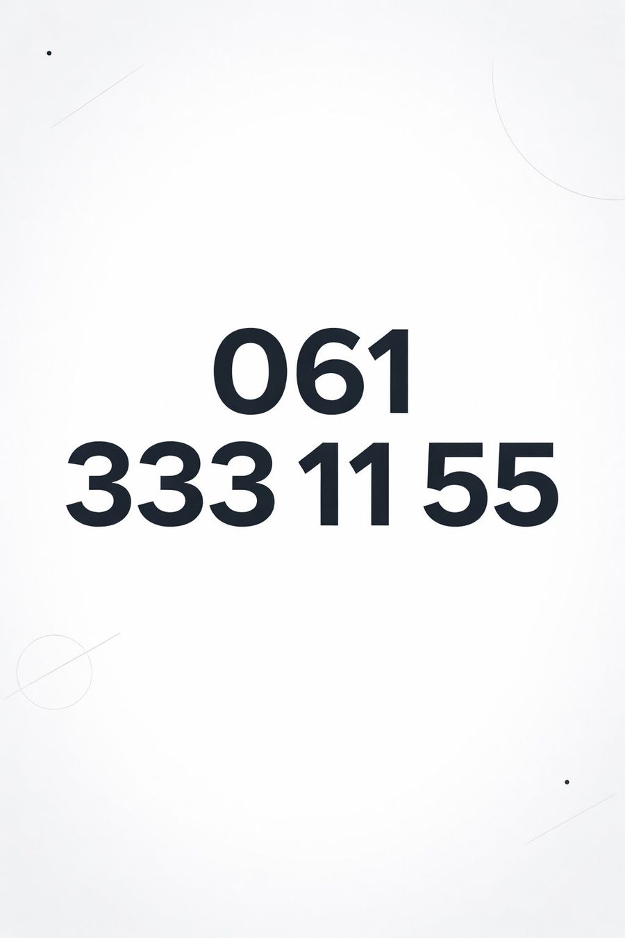 Carte prepagate: Top Telefonnummer: 061 333 11 55 – Usato da Basel venduto da pat7777777