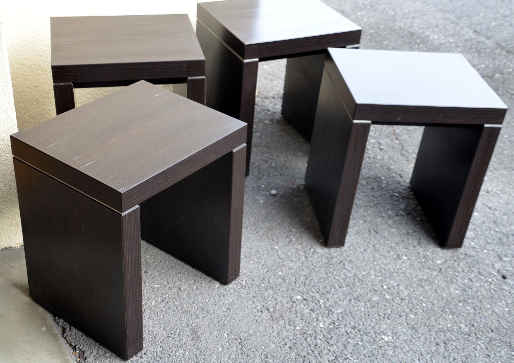 Tavoli: 4 kleine Tische / 4 petites tables – Usato da Collonges venduto da arashee 1